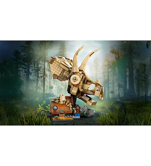 Kocke Jurassic World Fosili dinosaura: lubanja triceratopsa 76969 Lego