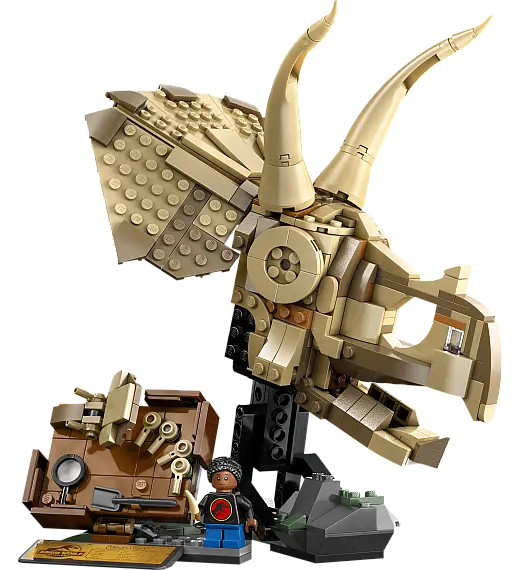 Kocke Jurassic World Fosili dinosaura: lubanja triceratopsa 76969 Lego