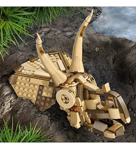 Kocke Jurassic World Fosili dinosaura: lubanja triceratopsa 76969 Lego