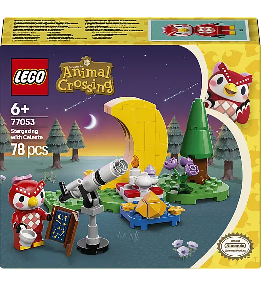 Kocke Animal Crossing Opazovanje zvezd s Celeste 77053 Lego