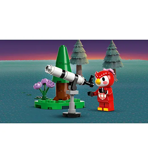 Kocke Animal Crossing Opazovanje zvezd s Celeste 77053 Lego