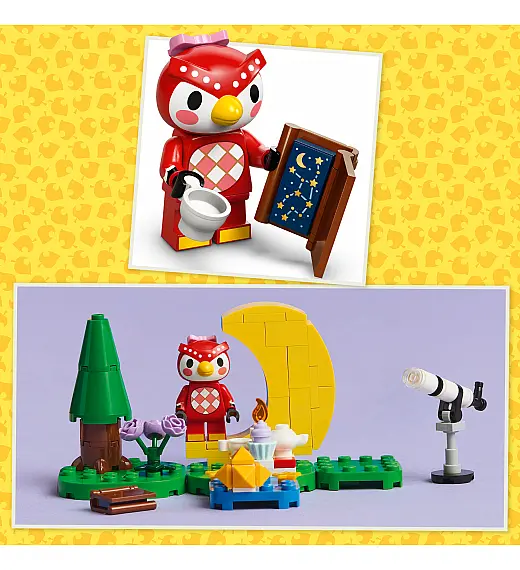 Kocke Animal Crossing Opazovanje zvezd s Celeste 77053 Lego