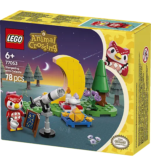 Kocke Animal Crossing Opazovanje zvezd s Celeste 77053 Lego