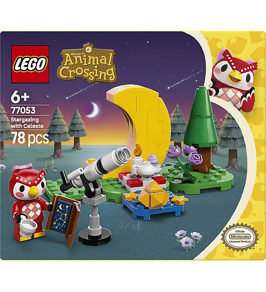 Kocke Animal Crossing Opazovanje zvezd s Celeste 77053 Lego