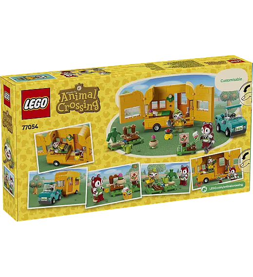 Kocke Animal Crossing Leif s svojo prikolico in vrtnarsko trgovino 77054 Lego