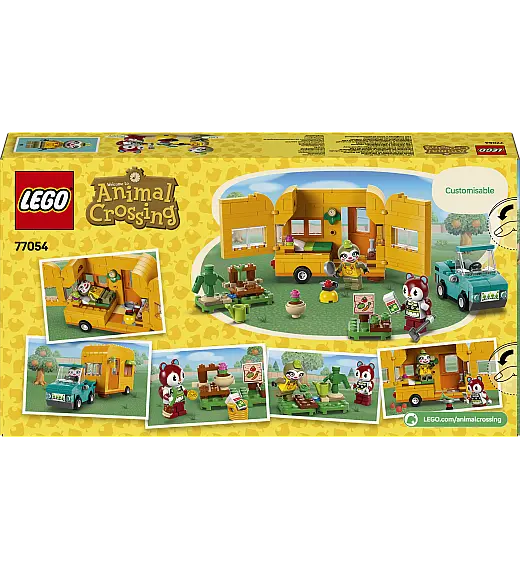 Kocke Animal Crossing Leif s svojo prikolico in vrtnarsko trgovino 77054 Lego