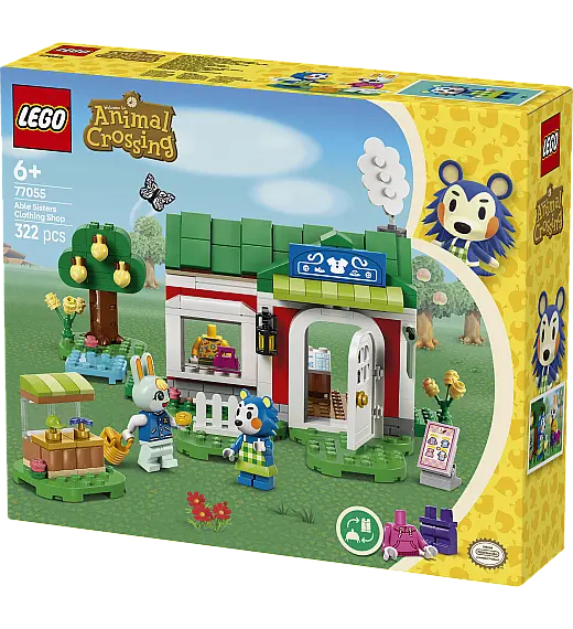 Kocke Animal Crossing Able Sisters i trgovina odjeće 77055 Lego