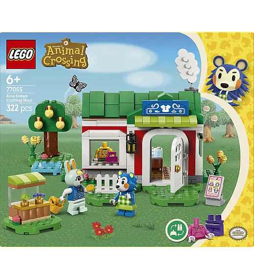 Kocke Animal Crossing Able Sisters i trgovina odjeće 77055 Lego
