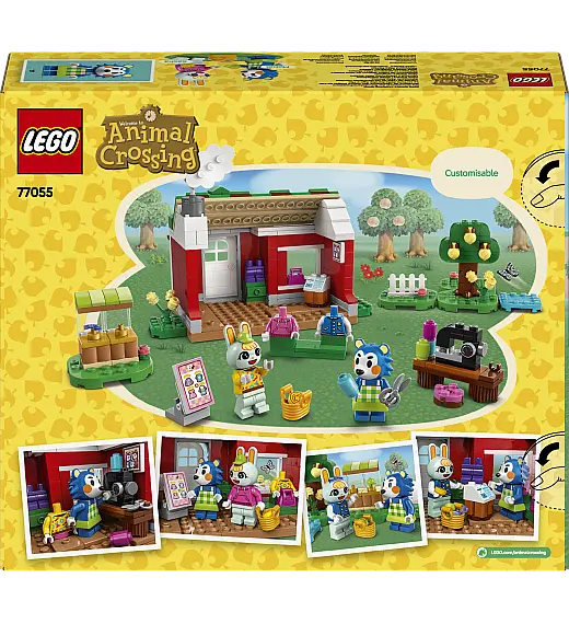 Kocke Animal Crossing Able Sisters i trgovina odjeće 77055 Lego