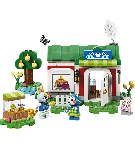 Kocke Animal Crossing Able Sisters i trgovina odjeće 77055 Lego