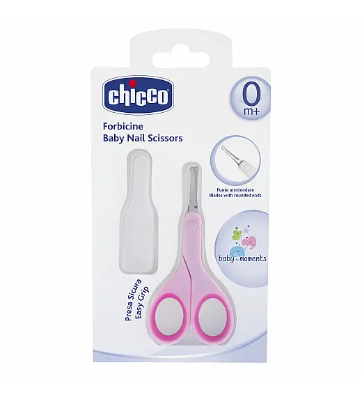 Chicco škare s kapicom roze Chicco