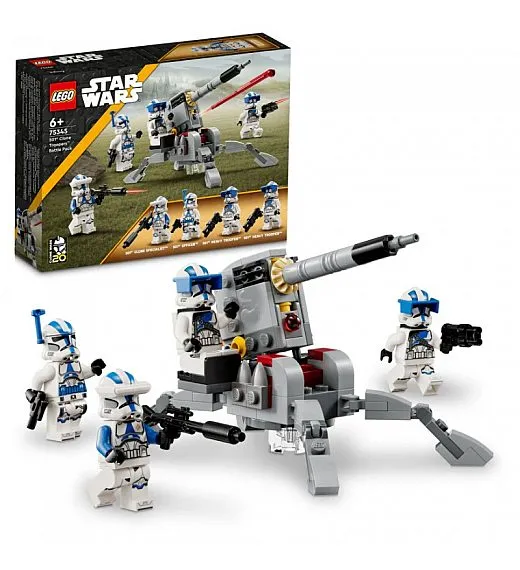 Kocke Star Wars Bojni paket klonskih bojevnikov 501. enote 74345 Lego