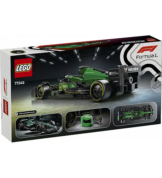 Kocke Speed Champions Dirkalni avtomobil Aston Martin Aramco F1® AMR24 77245 Lego