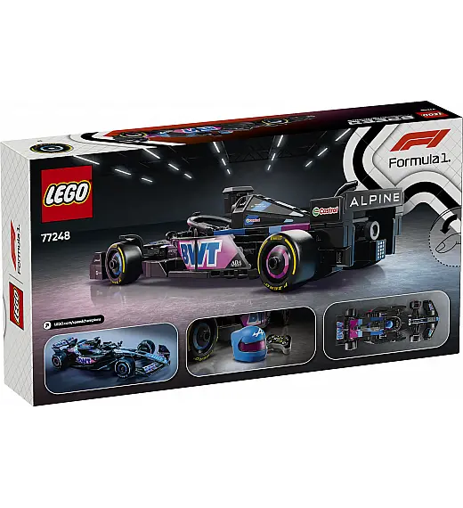 Kocke Speed Champions Dirkalni avtomobil BWT Alpine F1® Team A524 77248 Lego