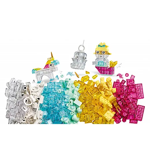 Kocke Classic Magična prozirna kutija 11040 Lego