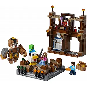 Kocke Minecraft Borilni ring v gozdnem dvorcu 21272