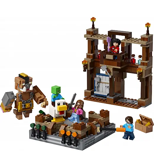 Kocke Minecraft Šumska vila s borbenim ringom 21272 Lego
