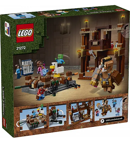 Kocke Minecraft Šumska vila s borbenim ringom 21272 Lego