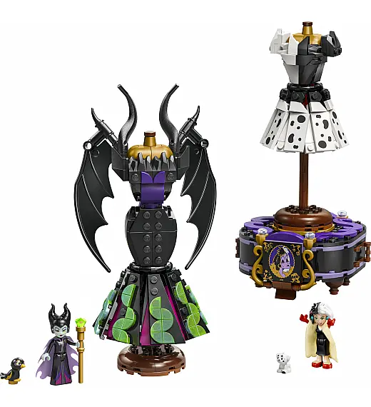 Kocke Disney Classic Obleki Zlohotnice in Cruelle De Vil 43262 Lego