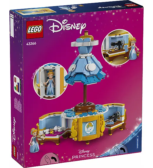 Kocke Disney Princess Pepeljugina haljina 43266 Lego