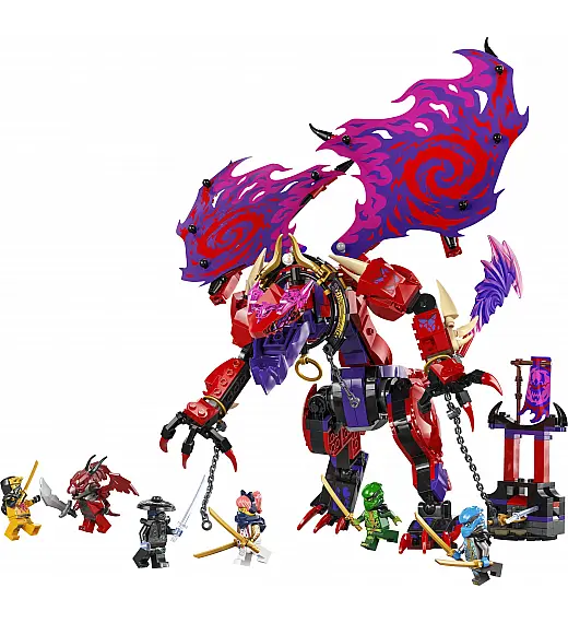 Kocke Ninjago Zmaj kaosa Thunderfang 71832 Lego