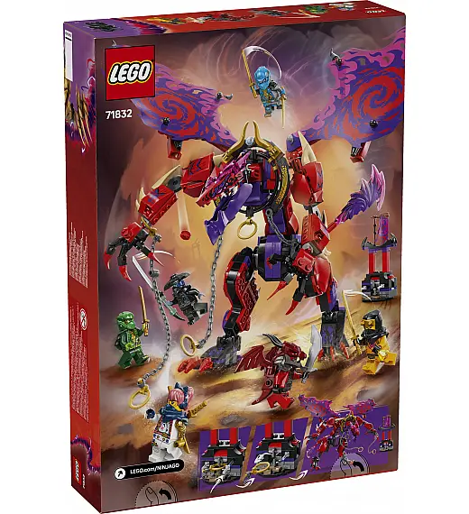 Kocke Ninjago Zmaj kaosa Thunderfang 71832 Lego