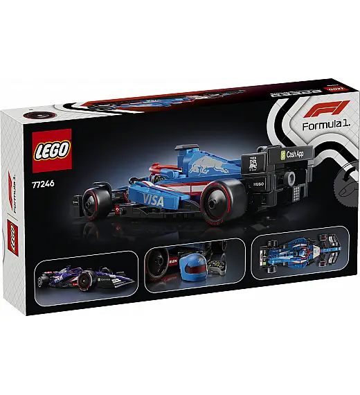 Kocke Speed Champions Dirkalni avtomobil Visa Cash App RB VCARB 01 F1®  77246 Lego