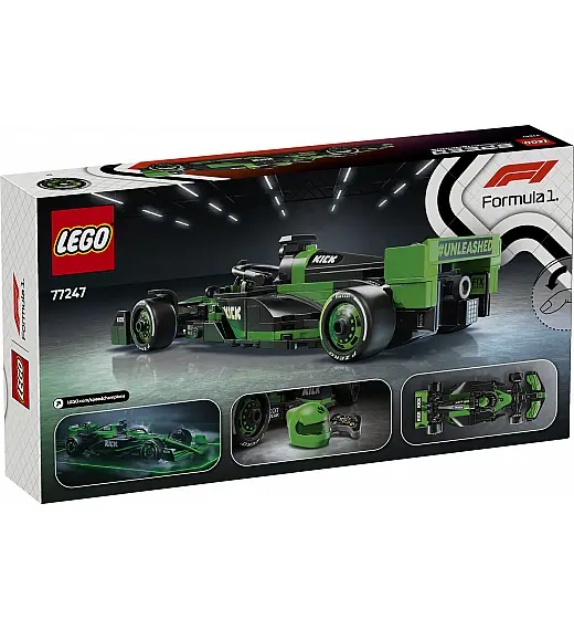 Kocke Speed Champions Dirkalni avtomobil KICK Sauber F1® Team C44 77247 Lego