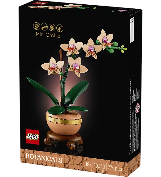 Kocke Botanicals Mini orhideja 10343 Lego