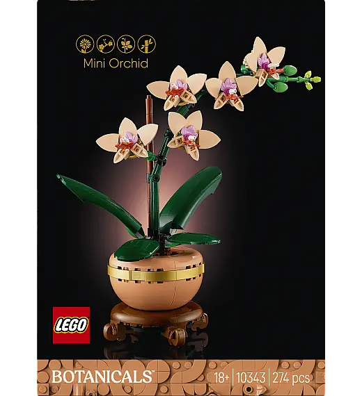 Kocke Botanicals Mini orhideja 10343 Lego
