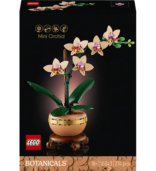 Kocke Botanicals Mini orhideja 10343 Lego