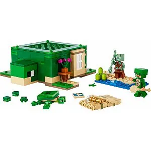 Kocke Minecraft Želvja hiška na plaži 21254