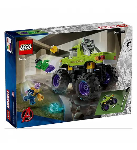 Kocke Super Heroes Hulkov kamion protiv Thanosa 76312 Lego