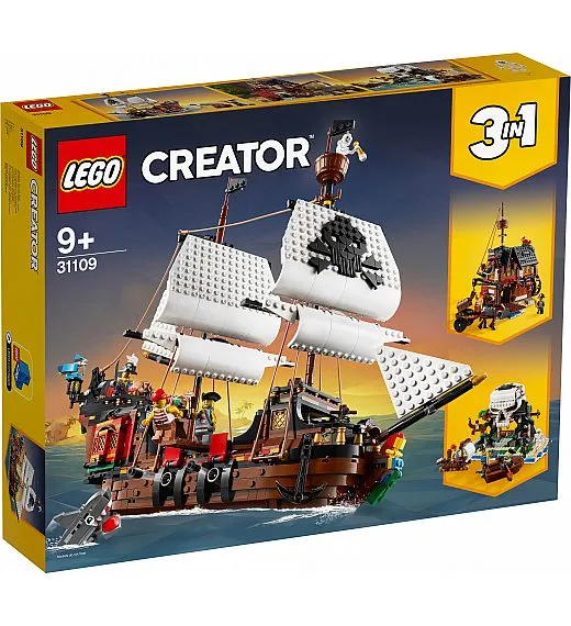 Kocke Creator Piratska ladja 31109 Lego