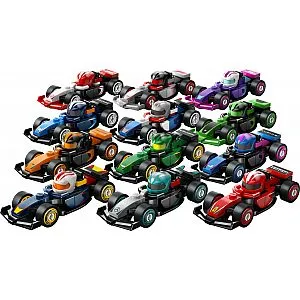 Kocke Minifigures Kolekcionarski trkaći auto za F1 71049
