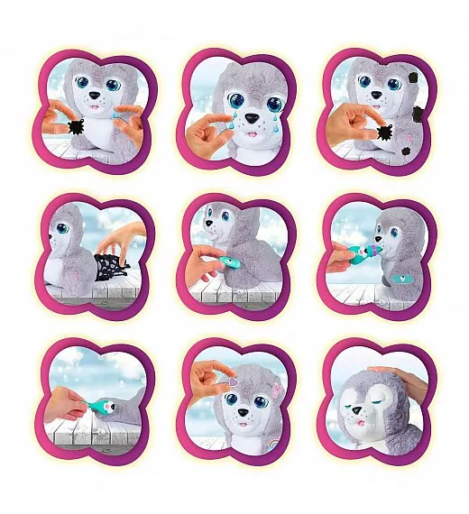 Imc Toys plišasti tjulenj Silver Imc Toys