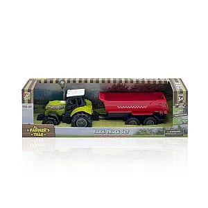 Ft Traktorji Traktor  z prikolico, zvok in lučke 46439
