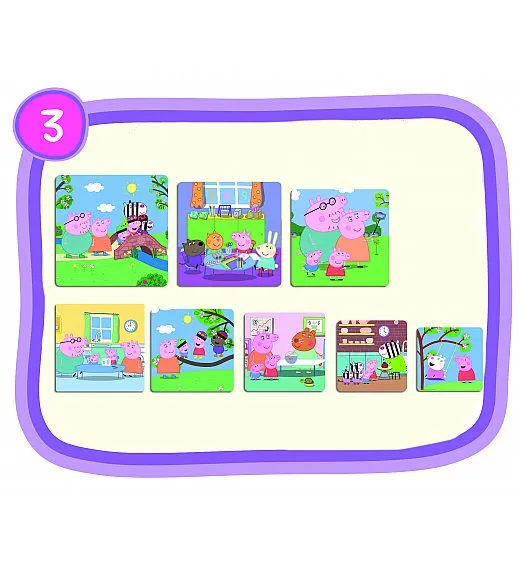 Lisciani Pujsa pepa edukativne igre 92062 Lisciani