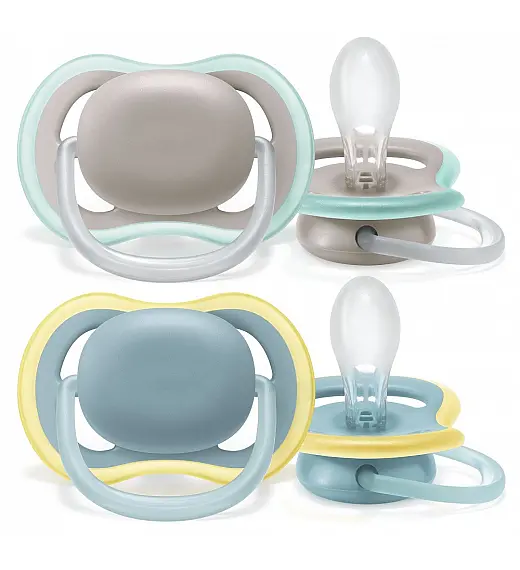 Avent SCF349/01 tolažilna duda - silikon , 18m+, m, neutral, 2/1 Ultra air Avent