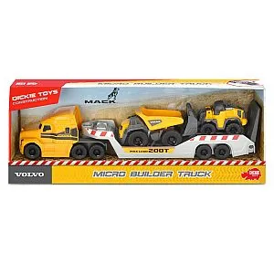 Dickie Mack kamion + 2 Volvo građevinska vozila