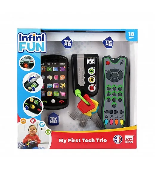 Infinifun Set 3 V 1 ključi, daljinec in telefon 0889 Infinifun
