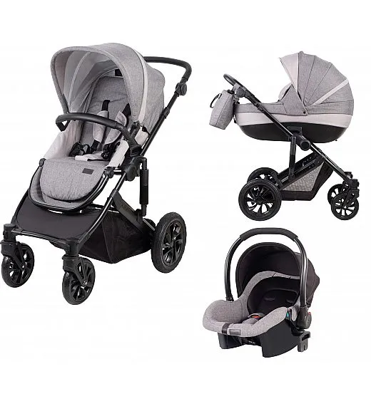 FreeON voziček 3v1 Comfort gray 80869 FreeON