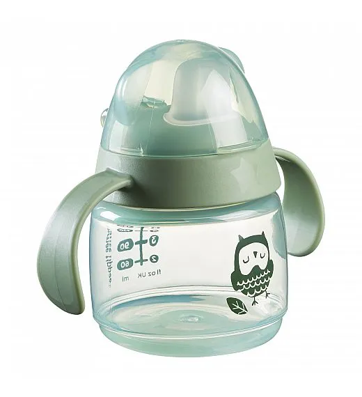 Tommee Tippee lonček z ustnikom in ročaji, Transition Cup, 4m+, 190ml, sort 447871 Tommee Tippee