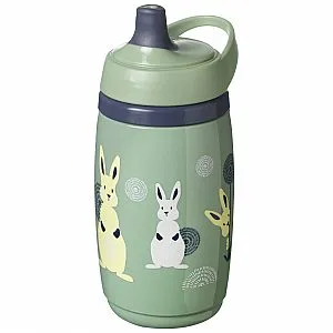 Tommee Tippee lonček z ustnikom in izolirni, 12m+, 266ml, sort 447800