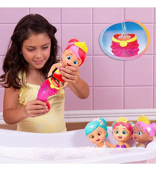 Bloopies punčka morska deklica Shimmer Mermaids Harper 917330 Bloopies