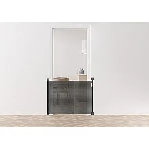 FreeON varnostna ograja Sigma zložljiva Black 81965