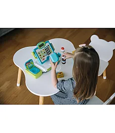 Free 2 Play Blagajna  z mikrofonom, tehtnico, čitalcem in dodatki