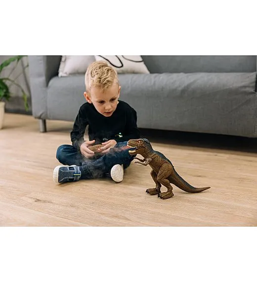 Free 2 Play Tiranozaver Rex na daljinsko upravljanje, s paro, z zvočnimi in svetlobnimi efekti Free 2 Play