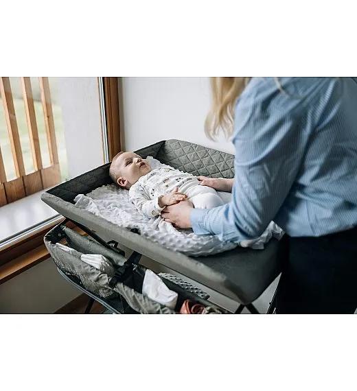 FreeON zložljiva previjalna miza Lia grey 82092 FreeON