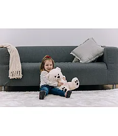 Free 2 Play plišasti medved Cuddly, 38 cm, beli Free 2 Play plišasti medved Cuddly, 38 cm, beli